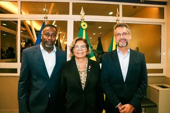 Relação transfronteiriça é tema de encontro entre governador do Amapá e senadora da Guiana Francesa