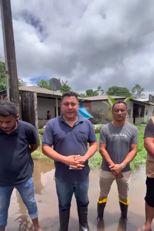 Calçoene enfrenta inundações e recebe apoio emergencial do Governo do Estado