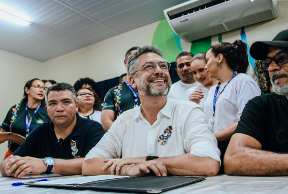 ‘É na escola que se projeta o futuro’, celebra governador Clécio Luís na entrega da 20ª unidade de ensino da gestão, em Vitória do Jari