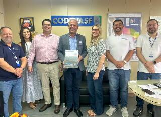 Prefeito Bruno Mineiro busca alinhar novos projetos com diretoria da Codevasf