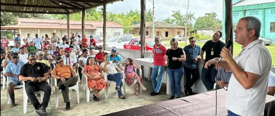 Prefeito Bruno Mineiro lidera força-tarefa em Tartarugalzinho no combate à praga da mandioca