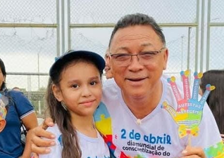 Prefeito Chico Nó lidera a maior caminhada de Mazagão pelo Dia Mundial de Conscientização do Autismo