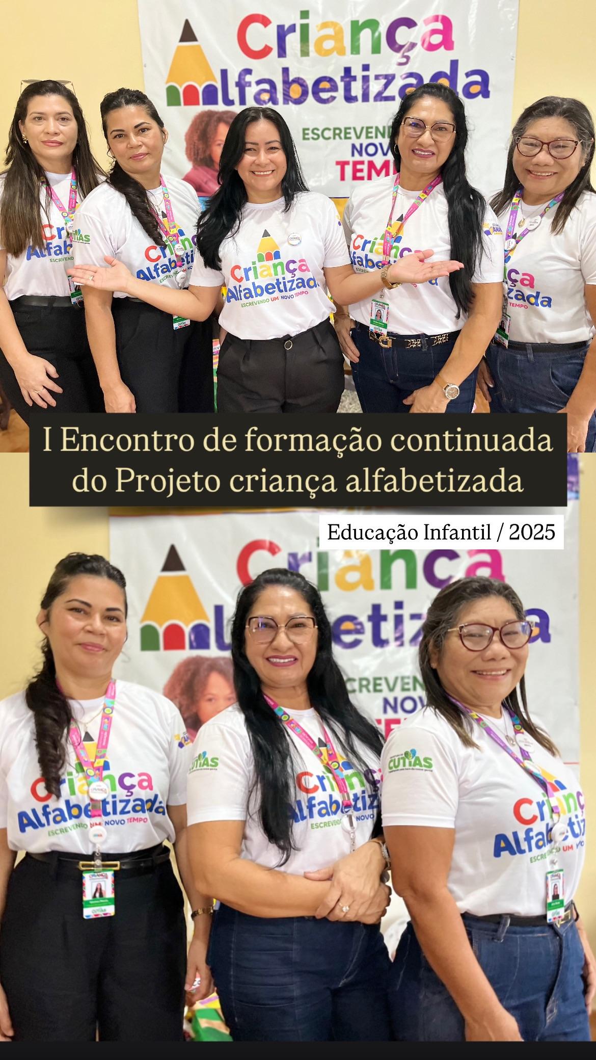Prefeito Júnior Mourão: Cutias do Araguari realiza primeiro encontro de Formação Continuada do Projeto Criança Alfabetizada 2025