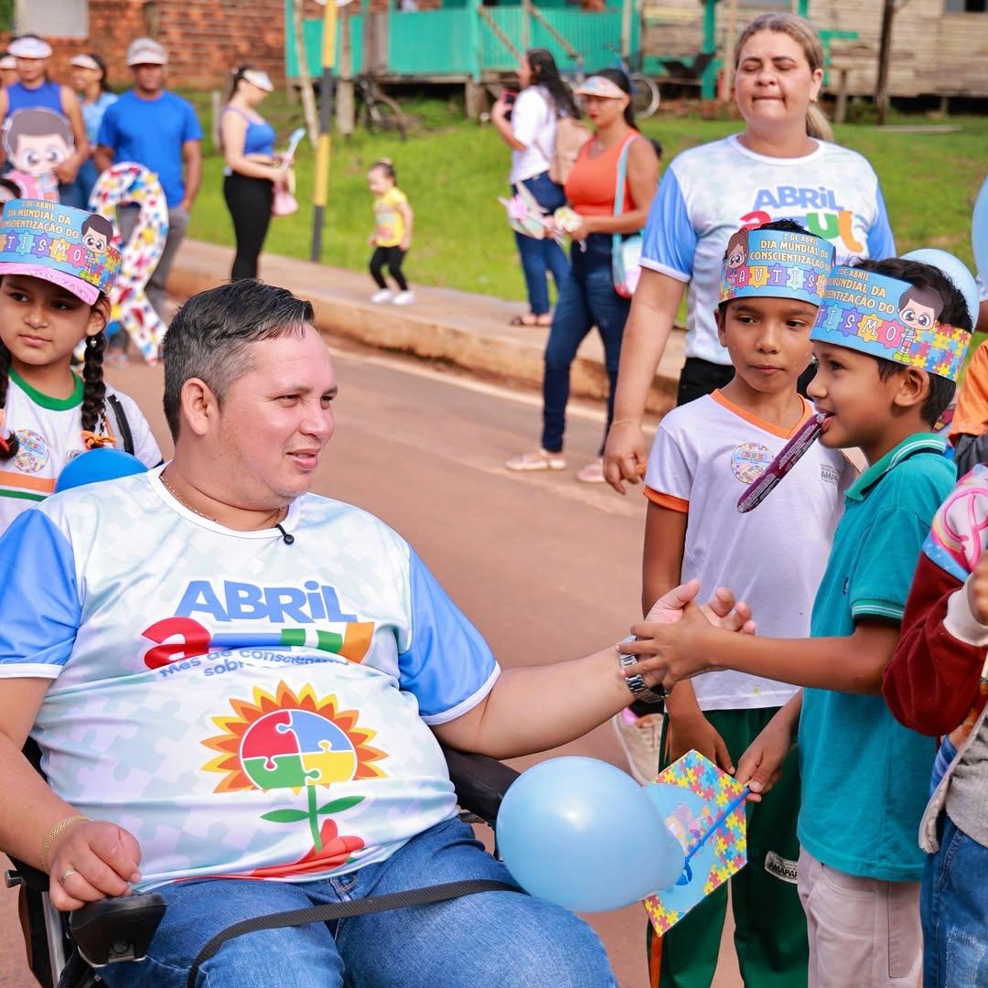 Prefeito Marcelo Pantoja: Pedra Branca promove 4ª Caminhada de Conscientização sobre o Autismo