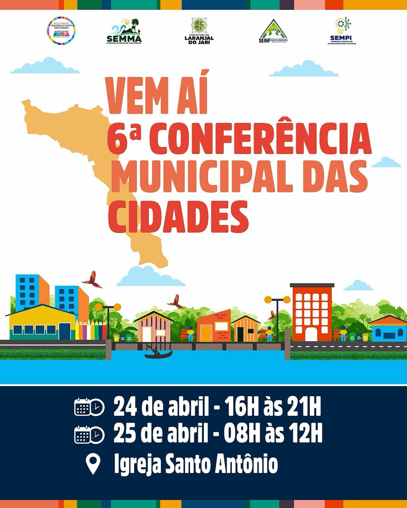 Prefeito Teddy: Laranjal do Jari convoca população para a 6ª Conferência Municipal das Cidades