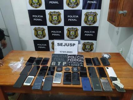 Provas retiradas se aparelhos celulares apreendidos no Iapen são válidas, decide STJ