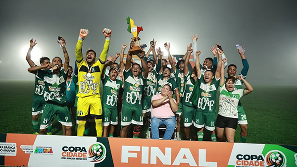 Água Fria conquista a Copa Cidade de Pedra Branca do Amapari 2025