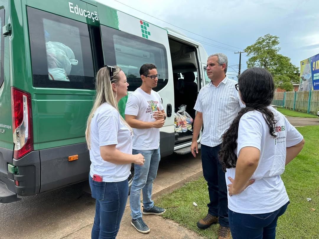 IFAP e prefeito Bruno Mineiro unem forças para auxiliar vítimas de enchente