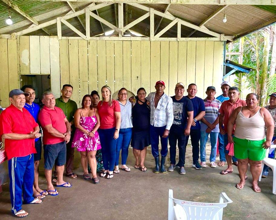 Prefeita Kelley Lobato reforça compromisso com o desenvolvimento rural no Assentamento do Cruzeiro