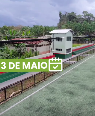 Prefeita Paulinha: Colônia de Água Branca ganha arena esportiva
