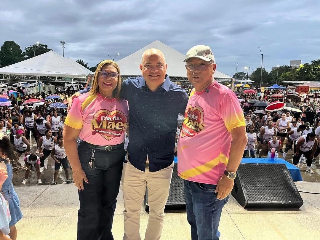 Prefeito Chico Nó lidera celebração histórica do Dia das Mães em Mazagão