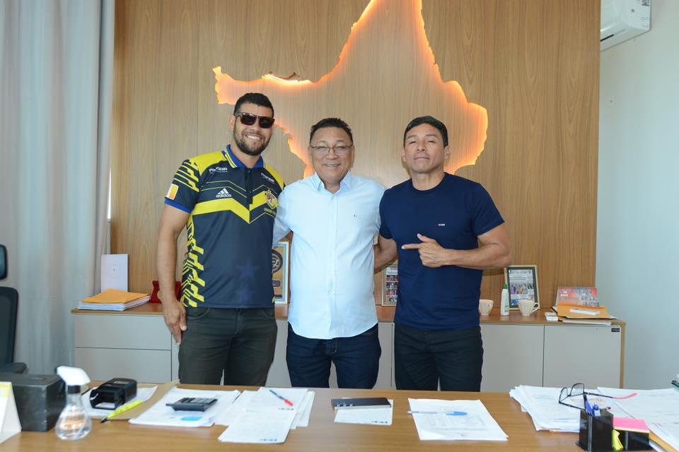 Prefeito Chico Nó reforça apoio ao vôlei de Mazagão para Intermunicipal de Ferreira Gomes