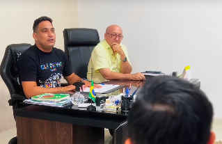 Prefeito Teddy Marcel recebe Tiago Akira e fortalece parcerias para impulsionar o turismo em Laranjal do Jari