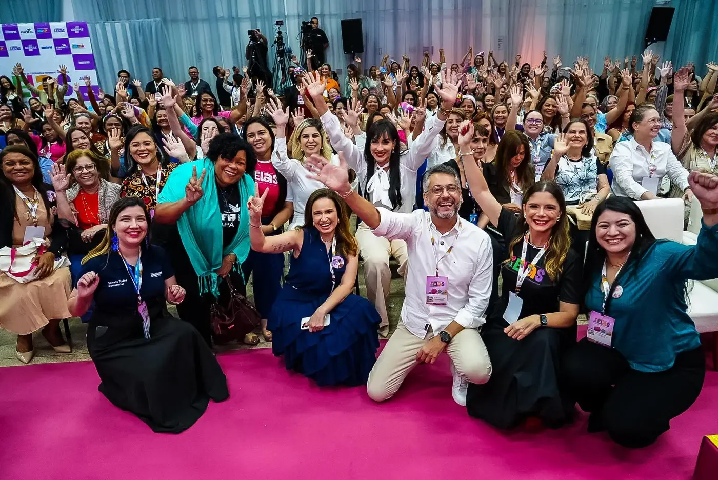 ‘Elas querem propor, protagonizar e têm muito a nos dizer’, destaca governador Clécio Luís no 1º Encontro de Lideranças Femininas do Amapá