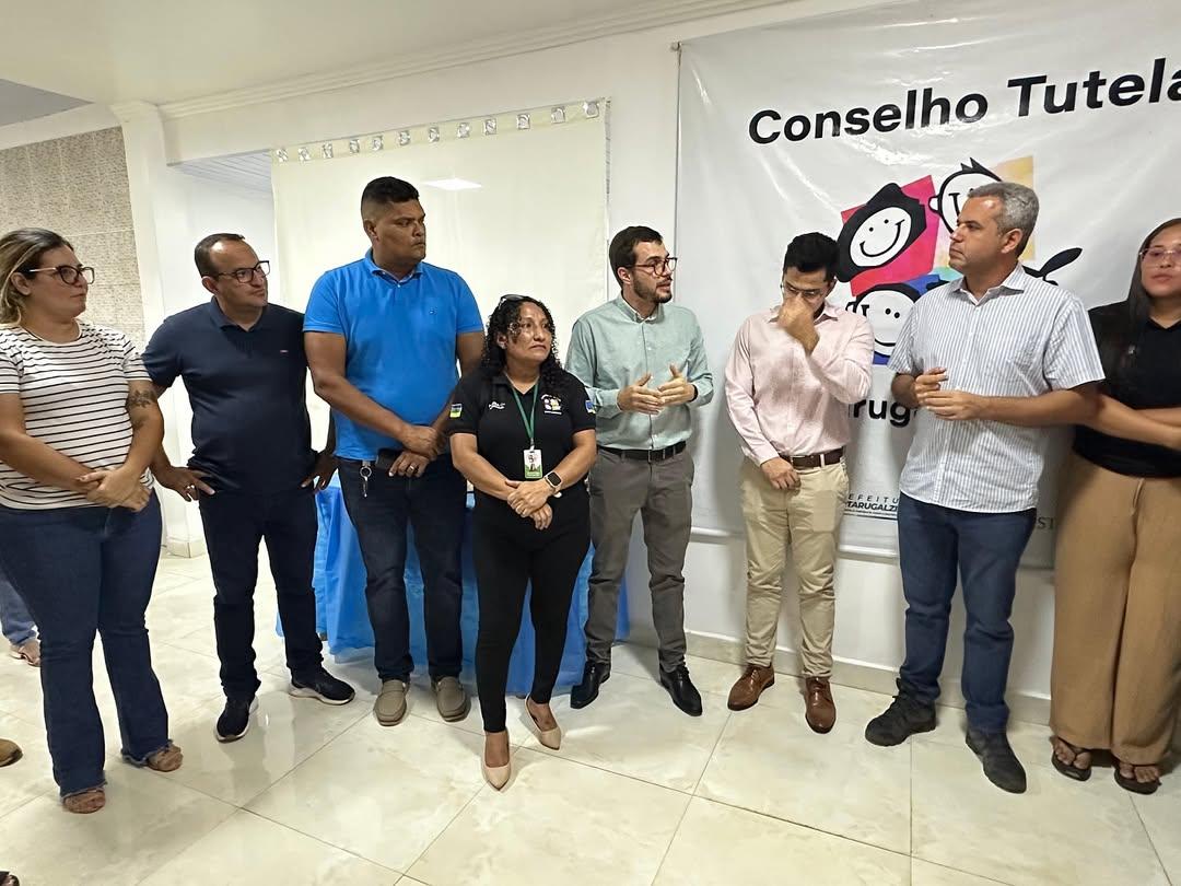 Prefeito Bruno fortalece proteção à infância com novo espaço do Conselho Tutelar e entrega de embarcação