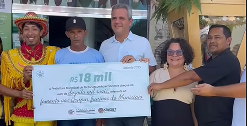 Prefeito Bruno Mineiro inicia junho com ações de fé, cultura e apoio social em Tartarugalzinho