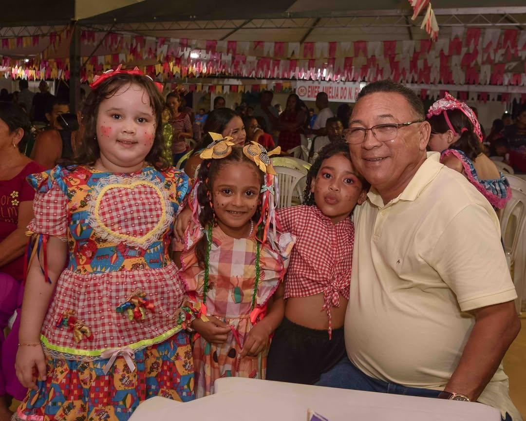 Prefeito Chico Nó celebra sucesso da Cidade Junina em Mazagão com grande participação comunitária