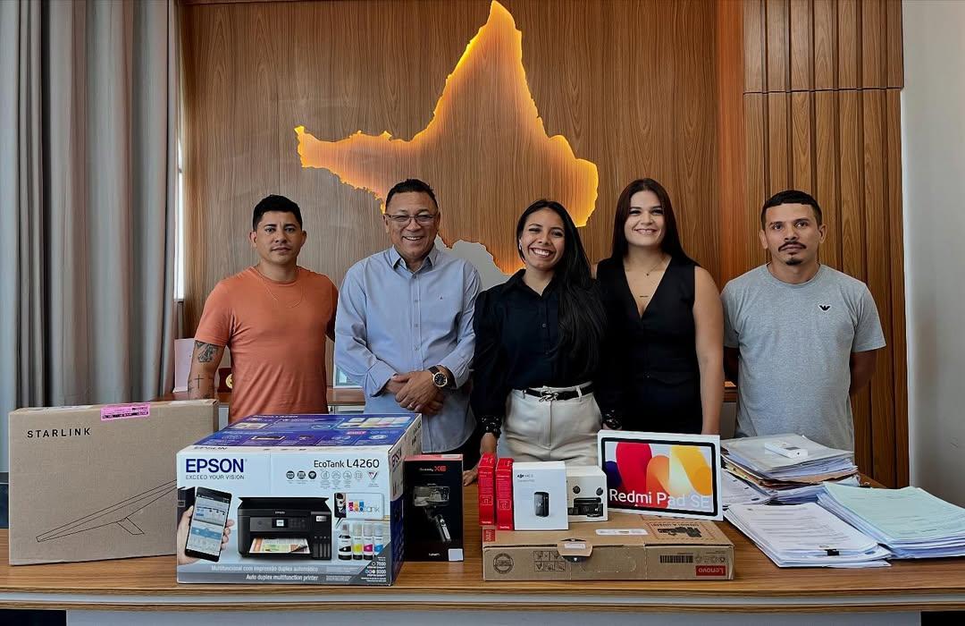 Prefeito Chico Nó reforça comunicação com novo investimento em equipamentos