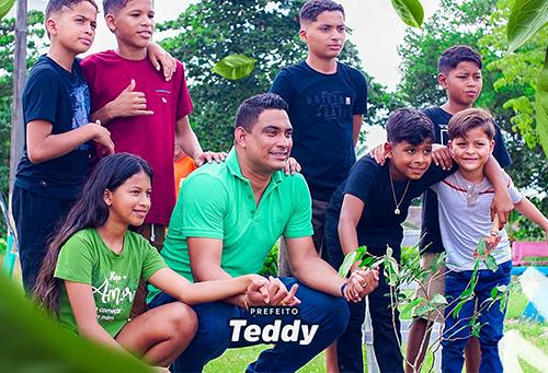 Prefeito Teddy Marcel reforça compromisso ambiental no Dia Mundial do Meio Ambiente em Laranjal do Jari