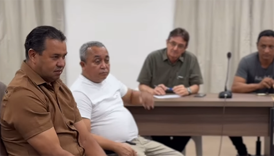 Prefeito Toinho Garimpeiro inicia tratativas para implementar Instituto Léo Moura em Calçoene