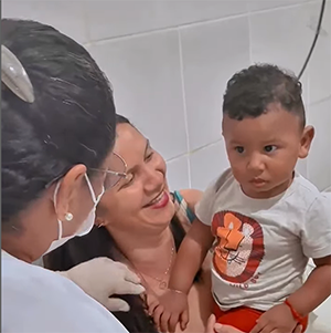 Prefeitura de Calçoene intensifica campanha “Dose Zero” contra o sarampo para bebês