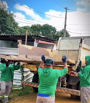 Prefeitura de Cutias do Araguari intensifica ações de limpeza urbana