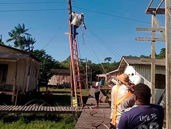 Prefeitura de Itaubal instala grupo gerador na comunidade São Tomé