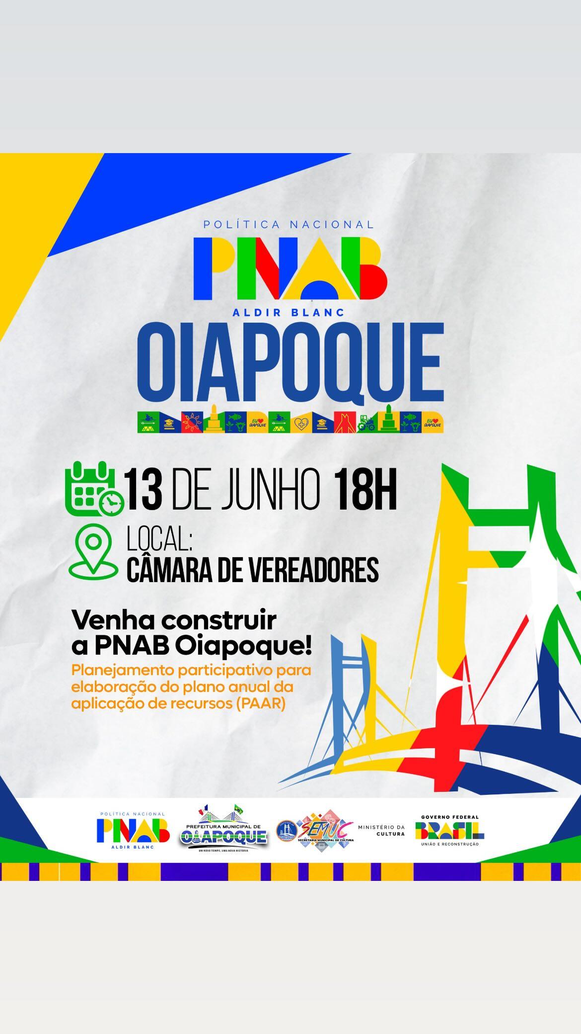 Prefeitura de Oiapoque promove debate para construção do Plano de Ação da Política Nacional Aldir Blanc