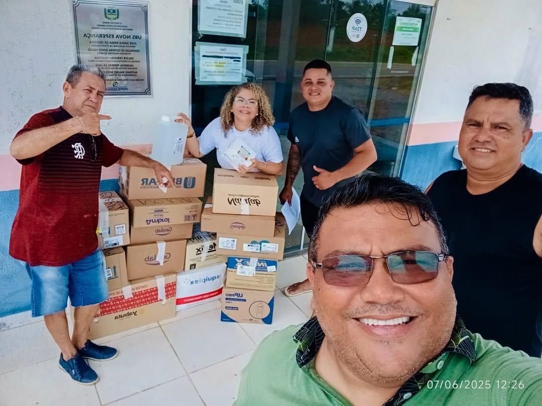 Prefeitura de Porto Grande reforça compromisso com saúde ao distribuir medicamentos essenciais nas UBS