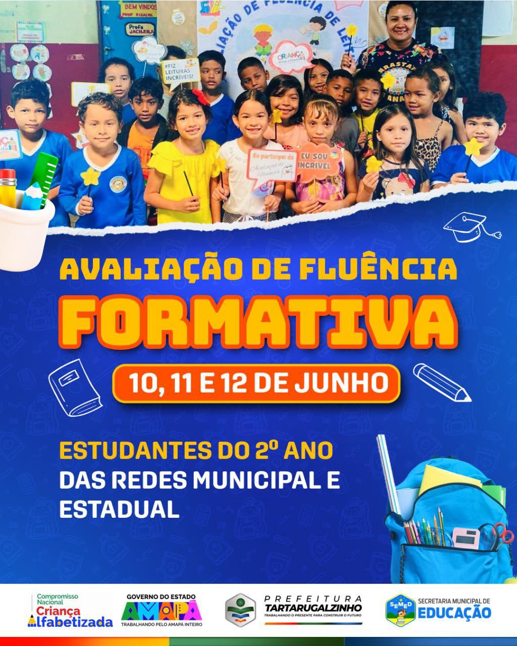 Prefeitura de Tartarugalzinho realiza Avaliação de Fluência Formativa para estudantes do 2º ano do ensino fundamental