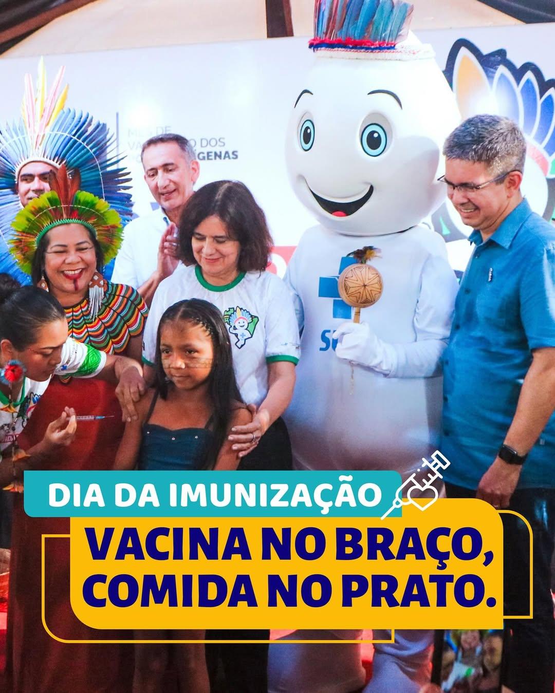 Senador Randolfe Rodrigues reforça importância da imunização no Dia Nacional da Vacinação