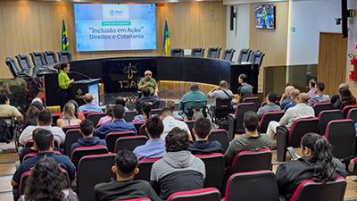 TJAP realiza ciclo de palestras “Inclusão em Ação: Direitos e Cidadania” com foco em acessibilidade e conscientização