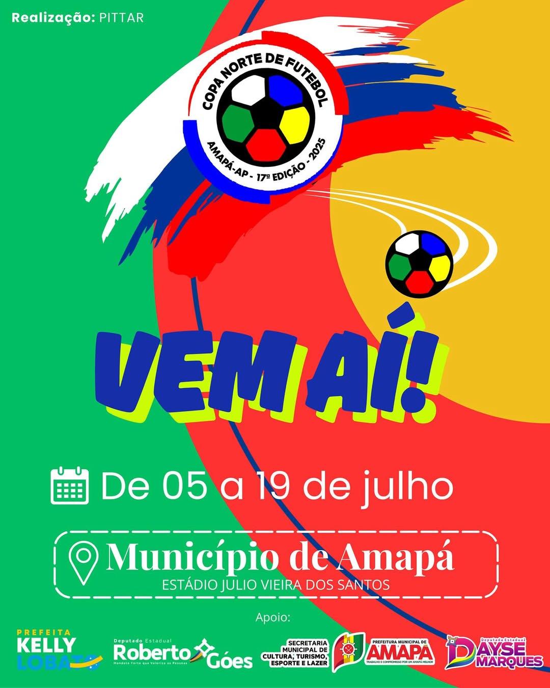 17ª Edição da Copa Norte de Futebol: um espetáculo de emoção e talento