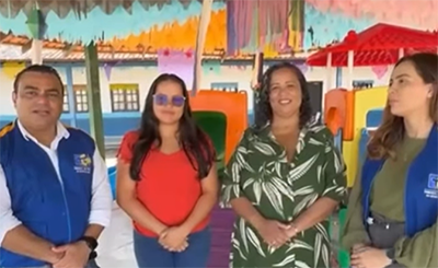 Auditores do TCE-AP realizam visita técnica à Secretaria Municipal de Educação de Ferreira Gomes