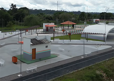 Complexo Esportivo e Cultural em Pedra Branca do Amapari entra na reta final de acabamento