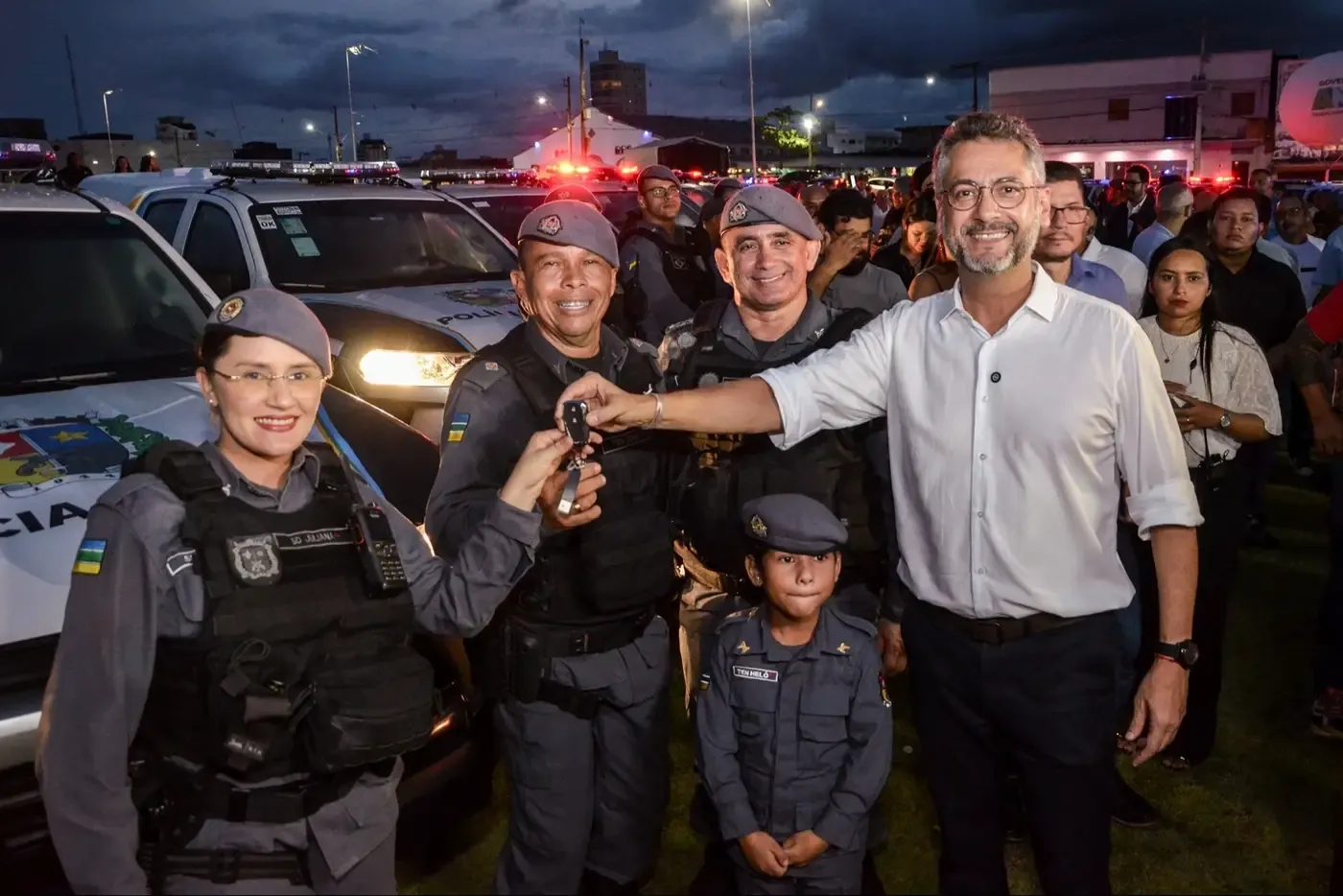 ‘Decisão política gerando resultados‘, destaca governador Clécio Luís sobre entrega histórica de equipamentos para Polícia Militar do AP