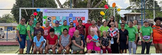 Dia especial na Colônia de Férias do SCFV celebra a melhor idade em Cutias