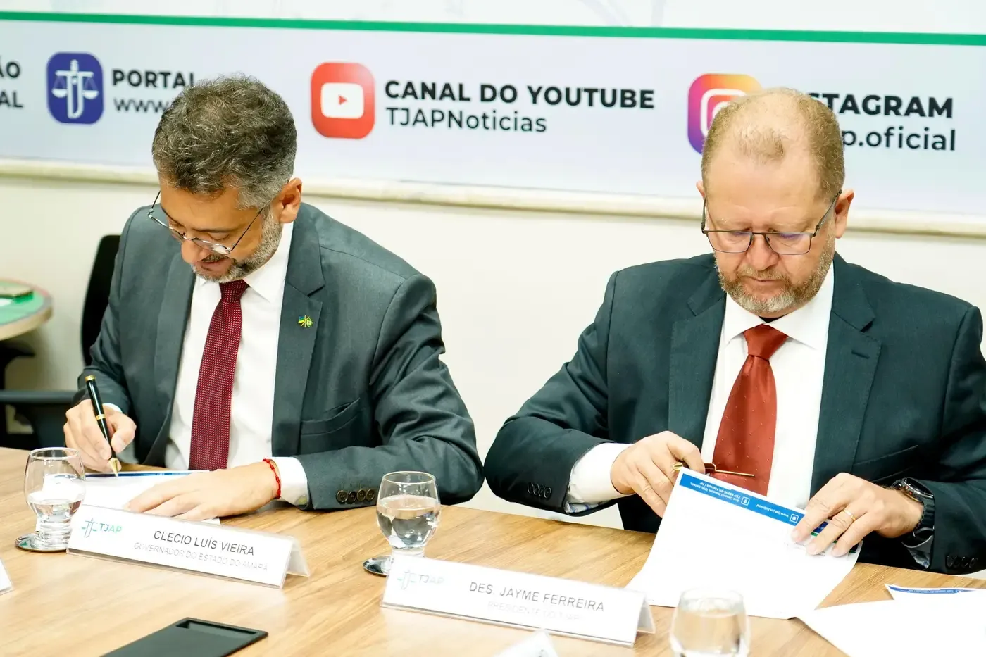 Governo do Amapá e Tjap firmam termo de cooperação para quarta rodada de negociação direta com precatórios