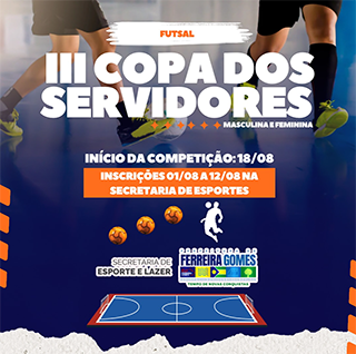 IIIª Copa dos Servidores de Futsal movimenta o funcionalismo público com novo formato em 2025