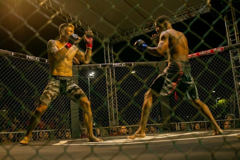 Mercado Central recebe evento de MMA com 16 lutadores neste sábado (26)