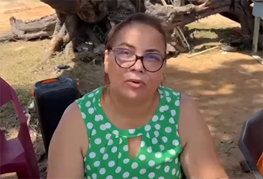 Prefeita Kelley acompanha preparativos do Amapá Verão na Cachoeira Grande