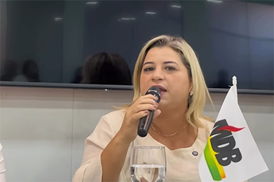 Prefeita Paulinha Santos fortalece MDB no Amapá com presença marcante em encontro estadual