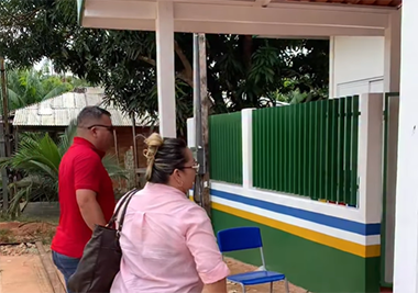 Prefeito Ary Duarte faz vistoria em creche municipal e anuncia preparativos para retorno das aulas