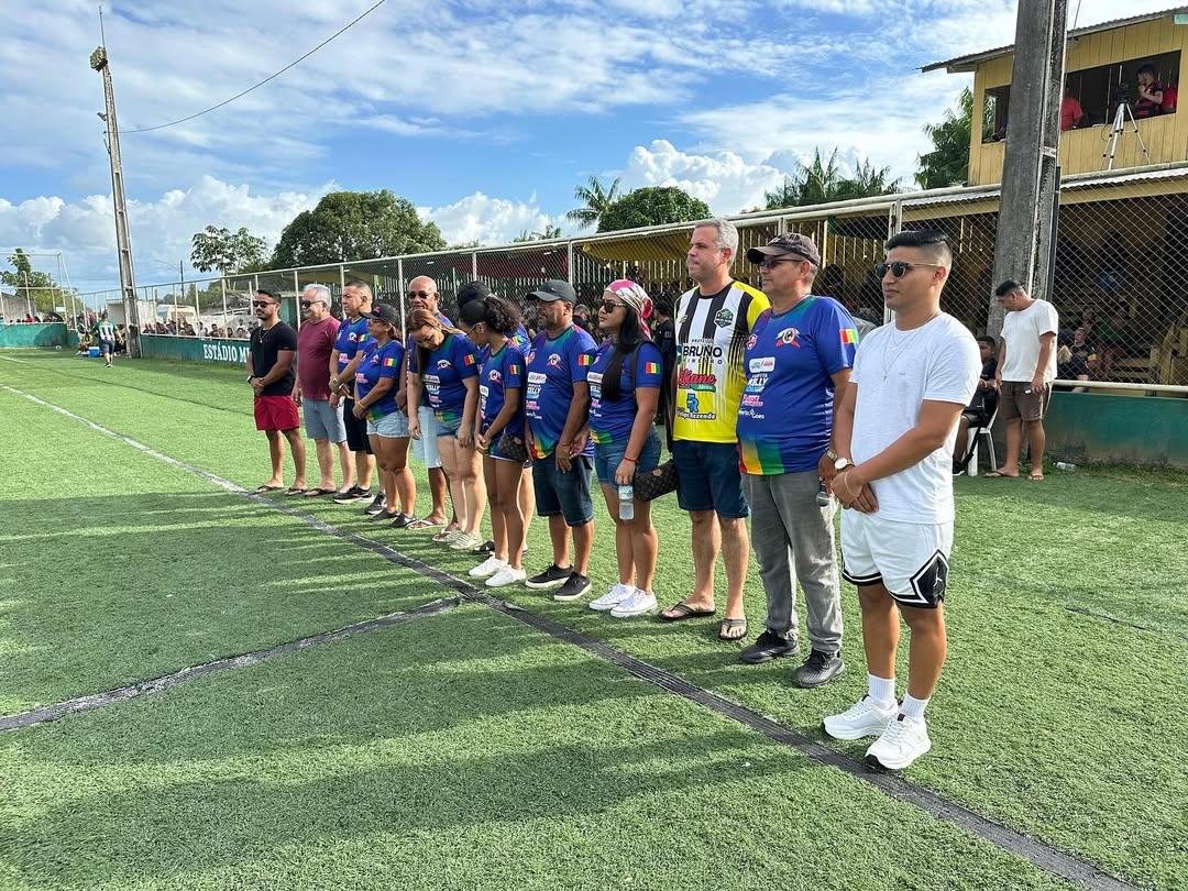 Prefeito Bruno Mineiro apoia time Revelação na final da Copa Norte em Amapá