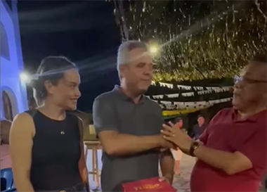 Prefeito Bruno Mineiro visita Mazagão Velho e é convidado para a Festa de São Tiago