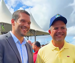 Prefeito Bruno participa da inauguração do Centro de Desenvolvimento do Futebol em Macapá