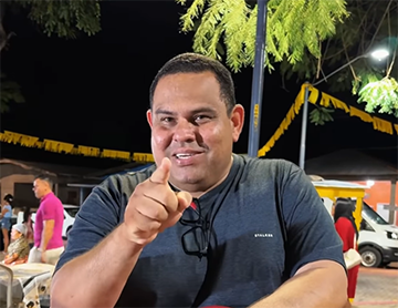 Prefeito Elielson Moraes prestigia festividade de São Tiago e reforça laços entre Porto Grande e Mazagão Velho
