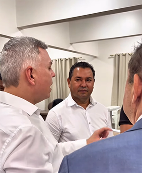 Prefeito Toinho Garimpeiro reforça compromisso com a boa gestão pública em visita técnica do TCE/AP