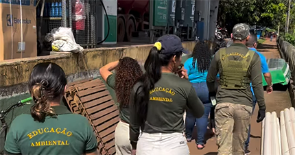Prefeitura de Oiapoque realiza ação de conscientização ambiental na Orla da cidade