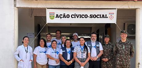 Prefeitura e Exército promovem ações cívico-sociais em Oiapoque durante a Operação Ágata